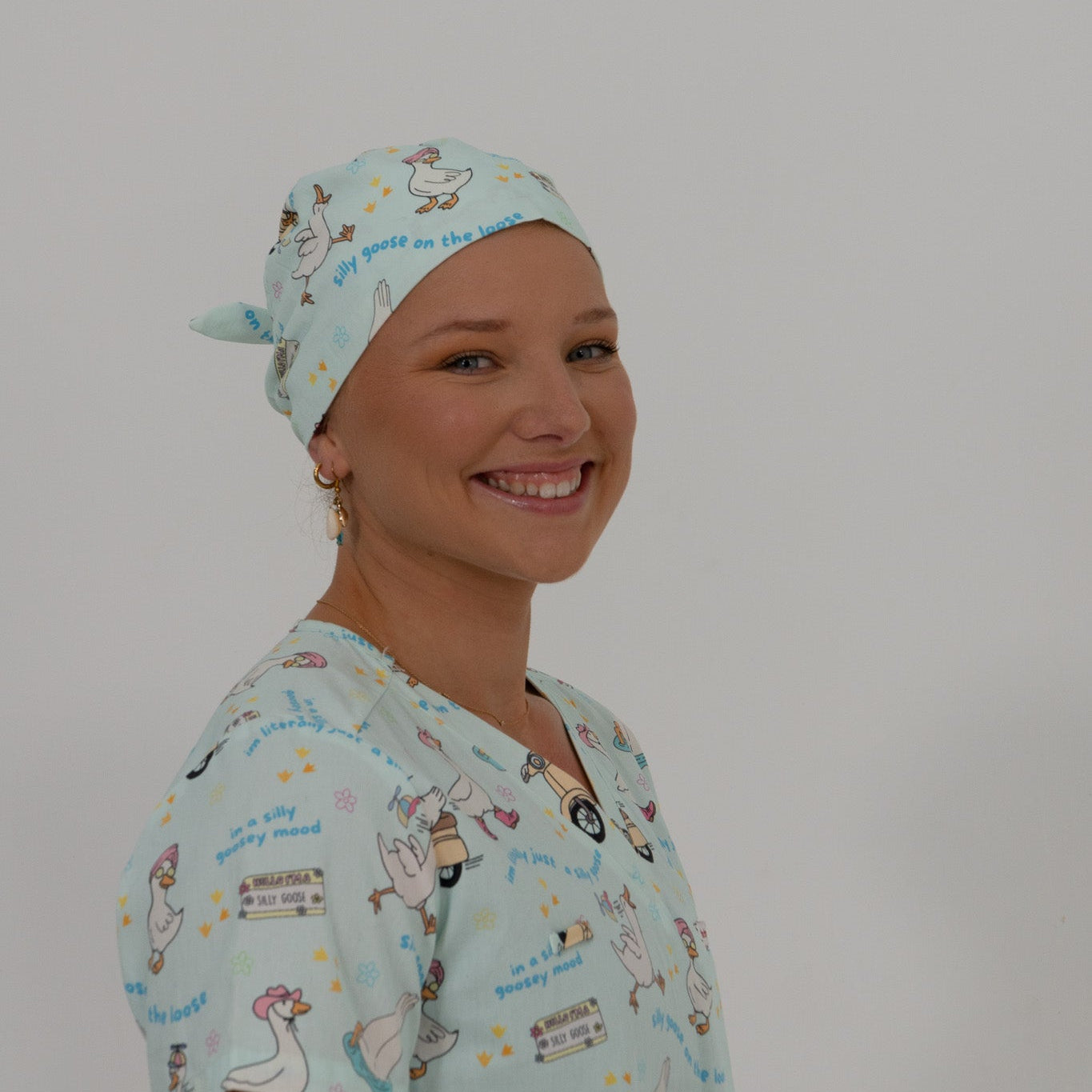 Silly Goose Scrub Cap
