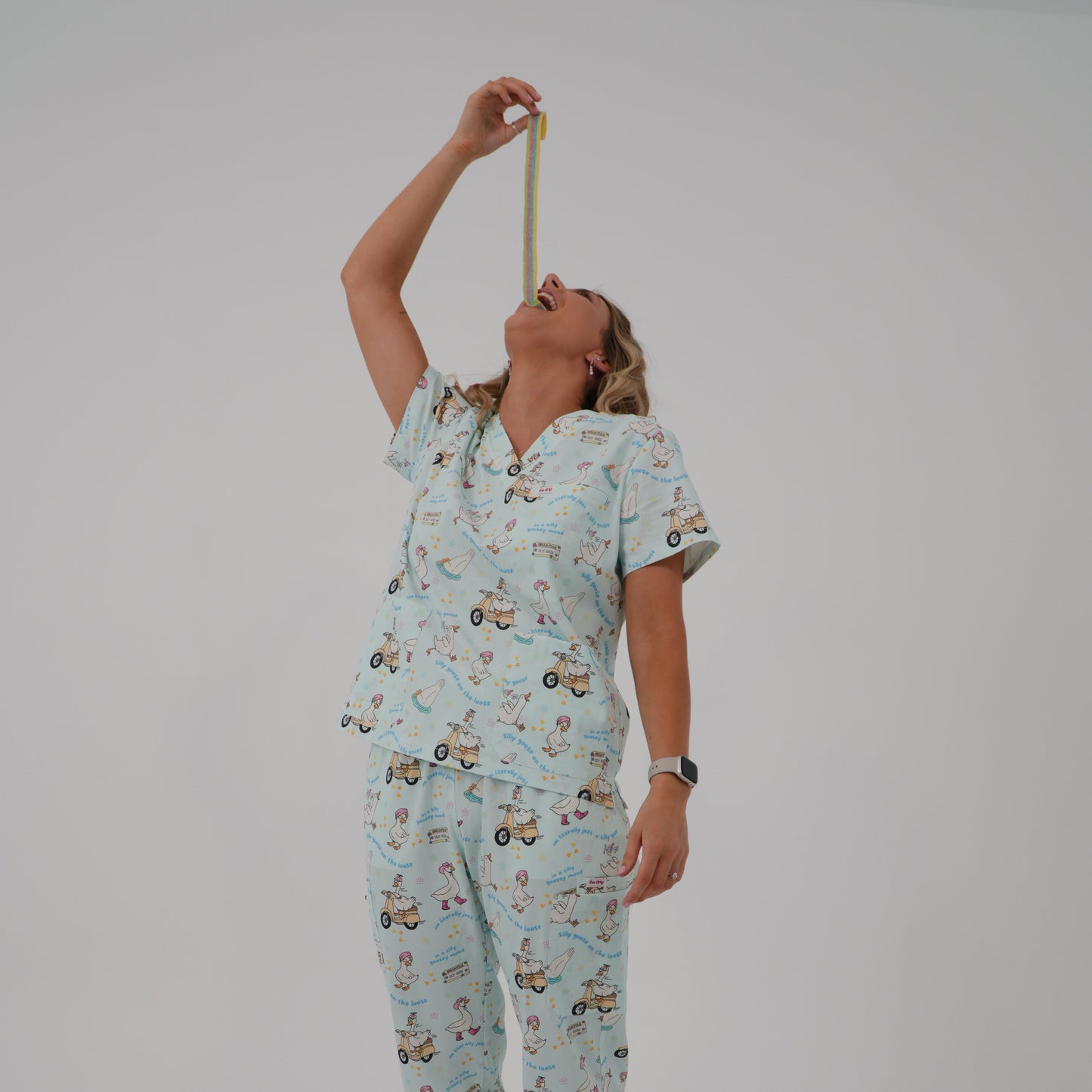 Silly Goose | Scrub Top