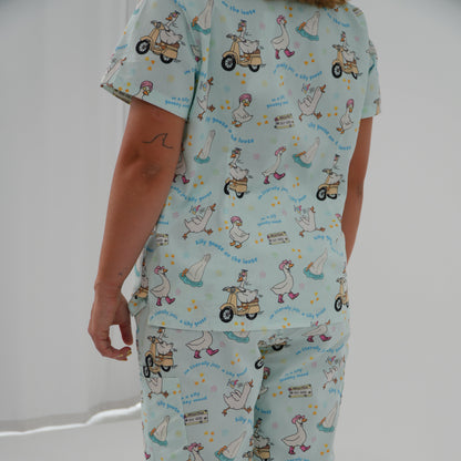 Silly Goose | Scrub Top