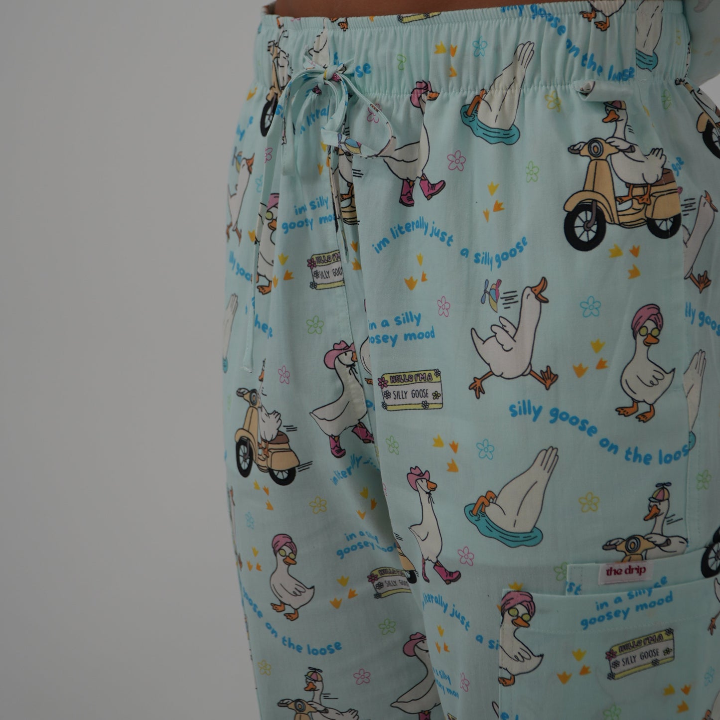 Silly Goose Scrub Set