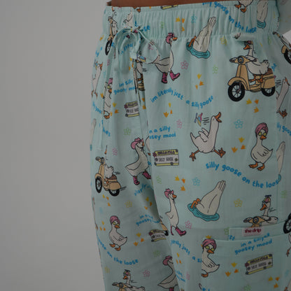 Silly Goose Scrub Set