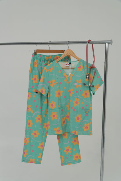 Cool To Be Kind Scrub Set
