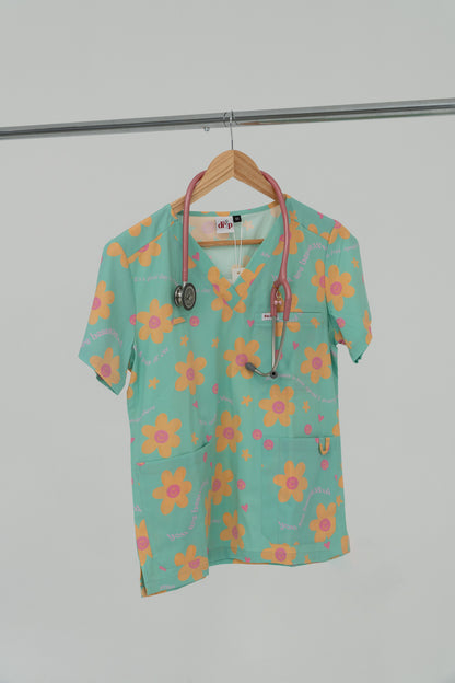 Cool To Be Kind Scrub Top