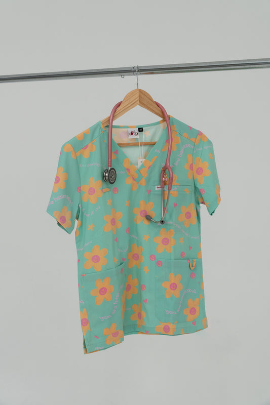Cool To Be Kind Scrub Top