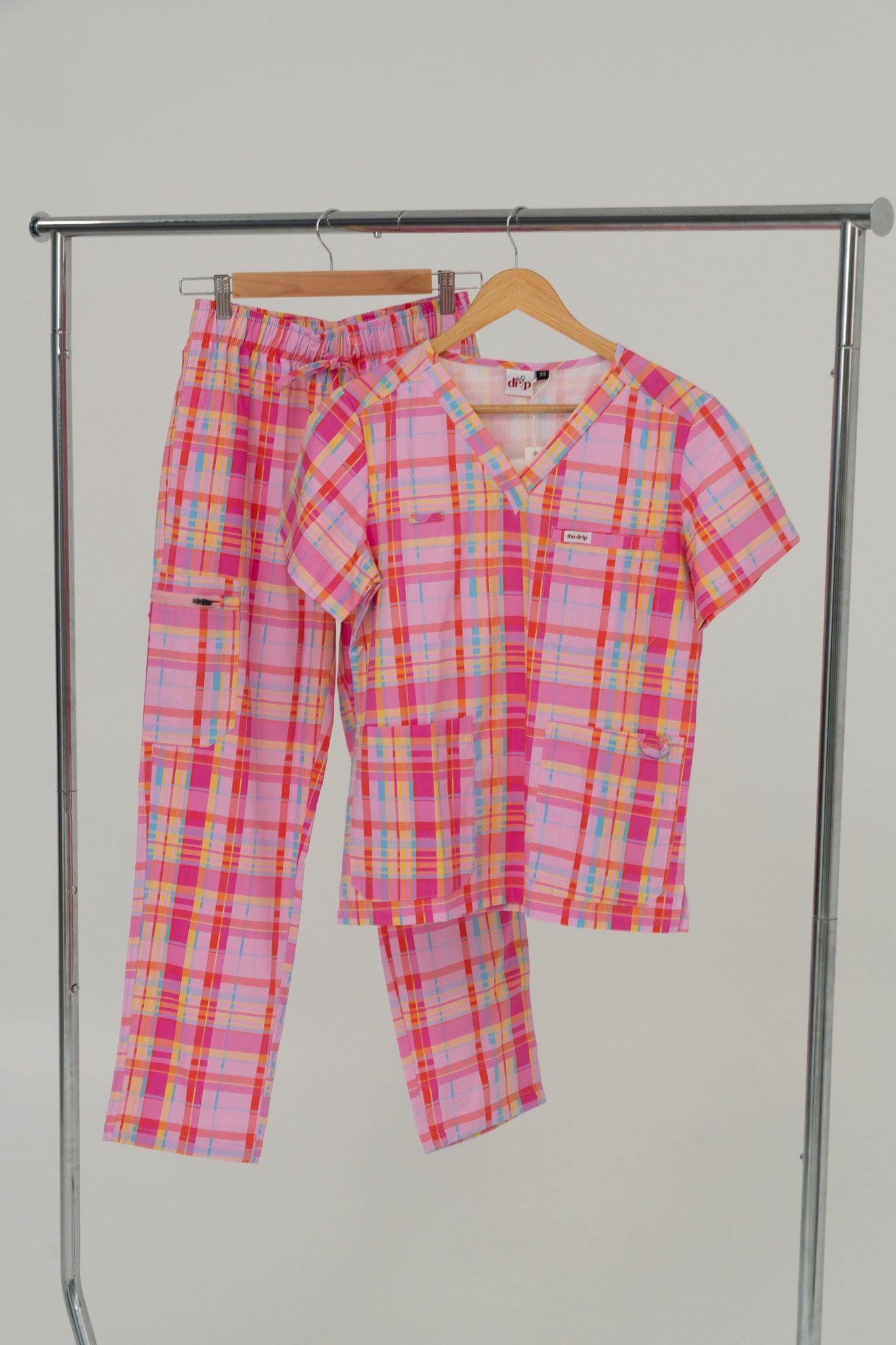 Pretty in Picnic Scrub Set