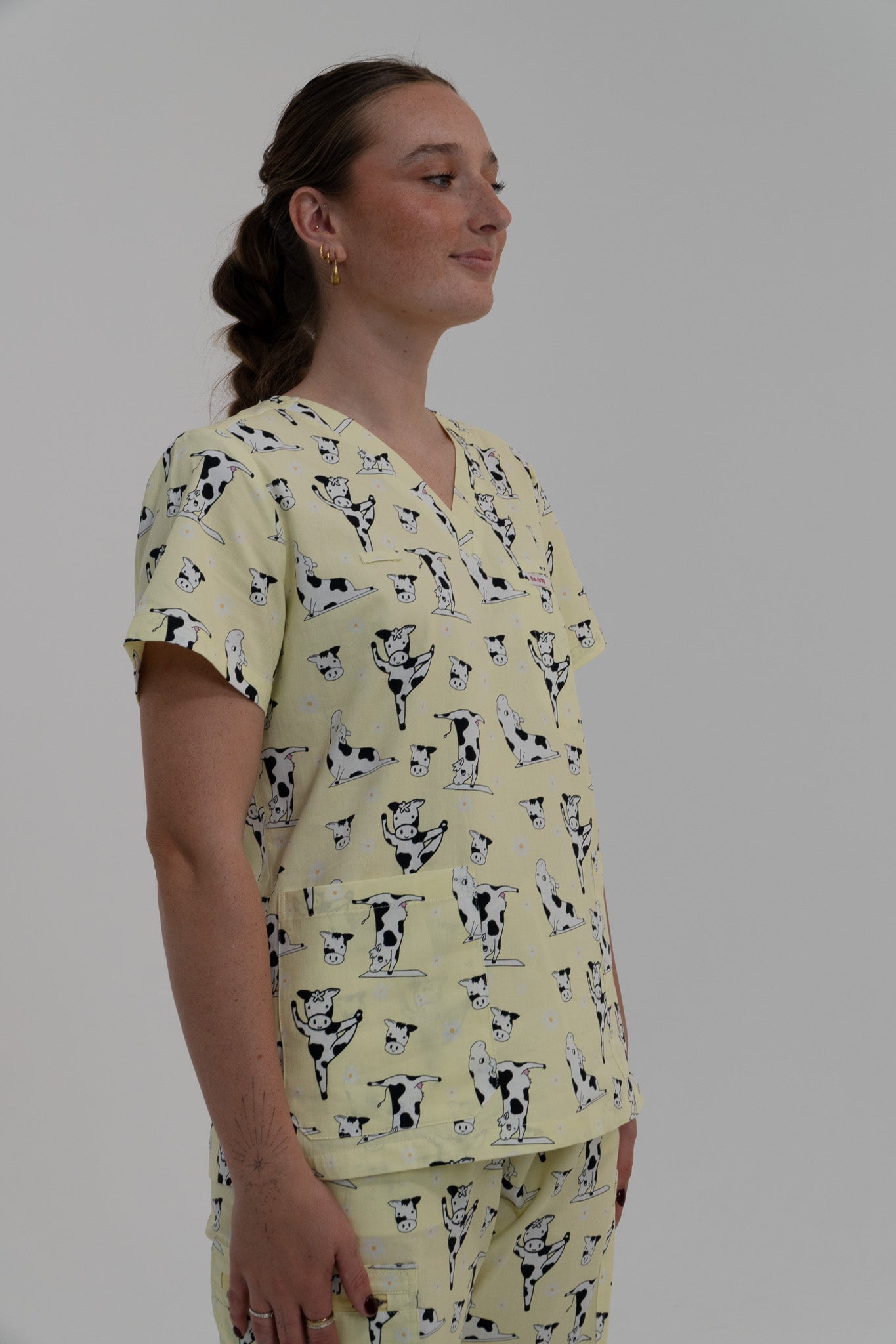 Na'moo'ste Scrub Top
