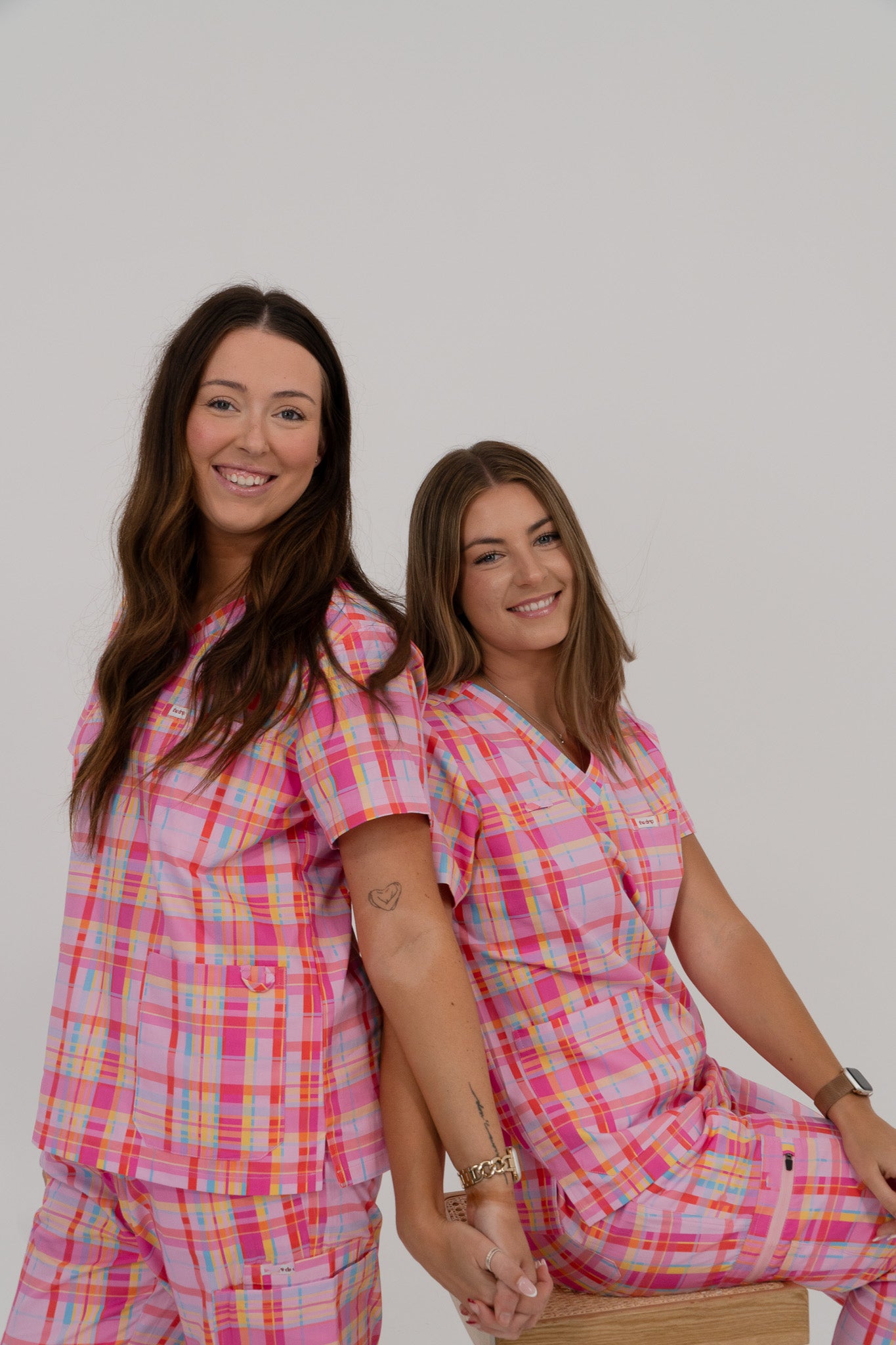 Pretty in Picnic Scrub Set