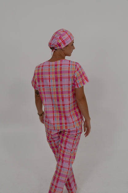 Pretty in Picnic Scrub Cap