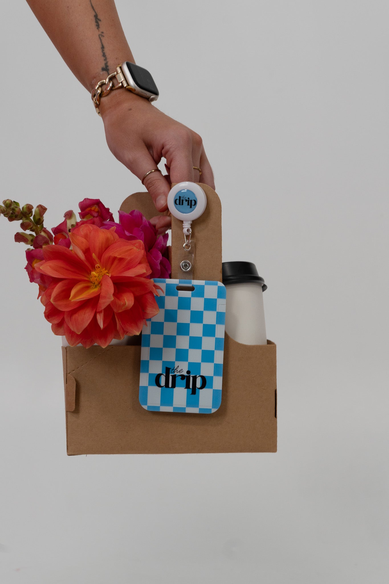 Cheeky Checkers ID Card Holder & Reel