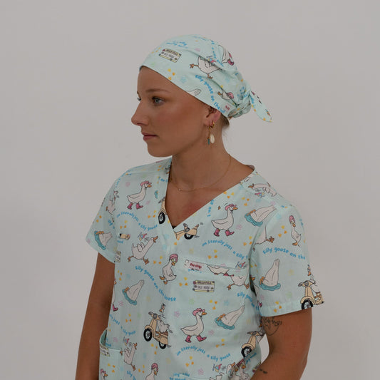 Silly Goose Scrub Cap